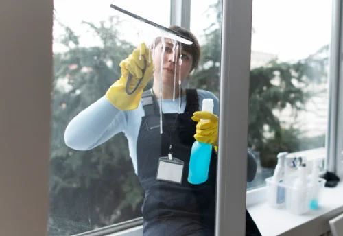 Nettoyage de vitres intérieures et extérieures à Landudal